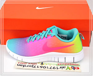 Rainbow Nike Free runs